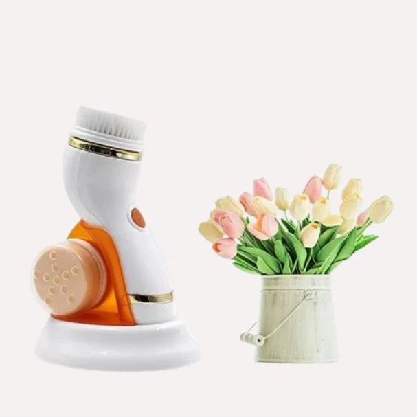 Electric Ultrasonic Blackhead Remover & Facial Cleansing Brush