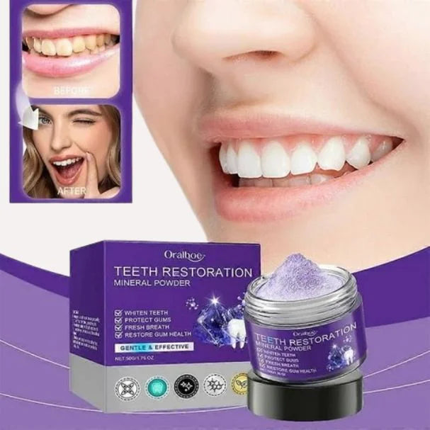 Oralhoo Teeth Restoration Mineral Powder